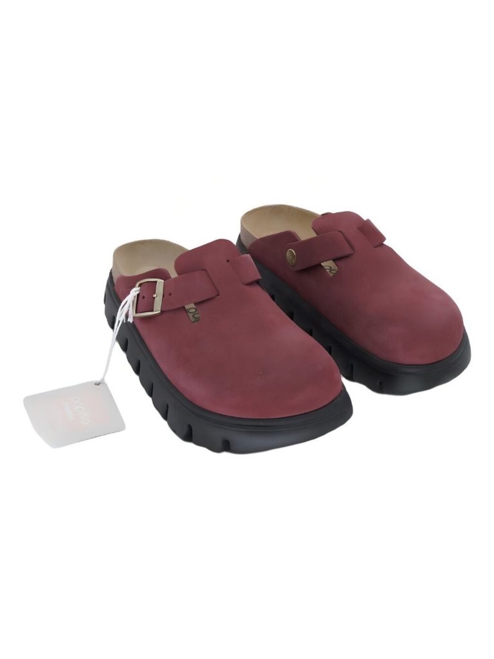 Papillio by Birkenstock Boston Chunky Clog Zinfandel Red Sz US 6 EU 37